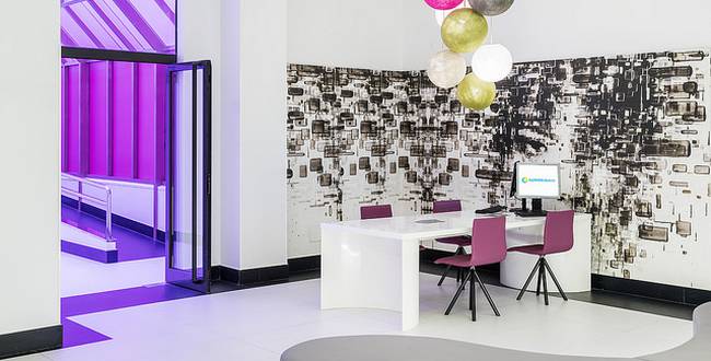 mapa hotel ILUNION Suites Madrid mapa suites en madrid